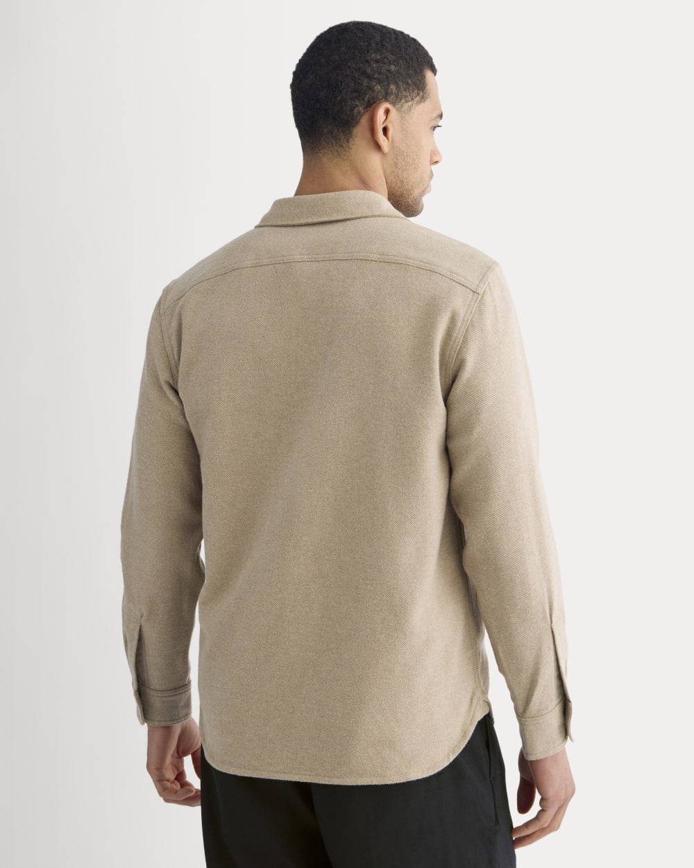 The Heavyweight Overshirt | Uniform | Dark Heathered Camel - Image 5