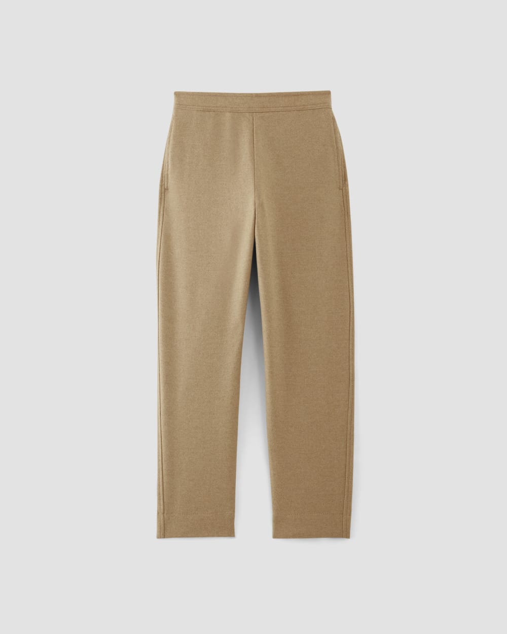 The Wool Flannel Pull-On Pant | Tiger's Eye - Image 2