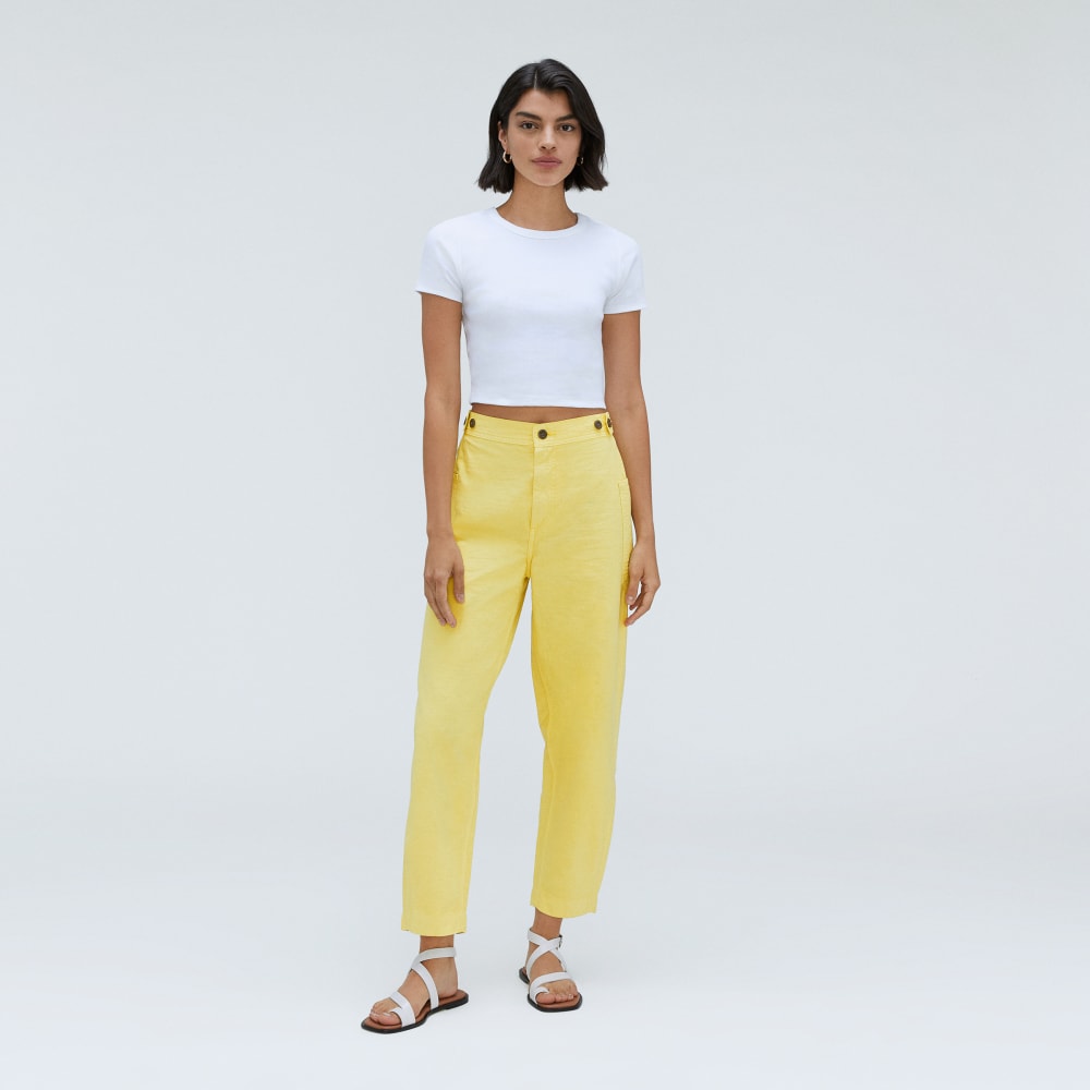 The Fatigue Barrel Pant | Lemon - Image 5