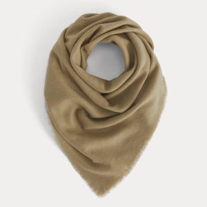 The Cashmere Feather Scarf | Tiger's Eye