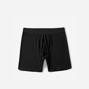 The Supima® Longer Boxer Brief | Uniform | Black