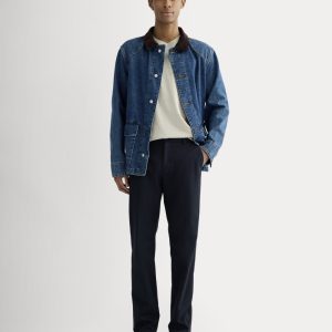 The Transit Chino | Deep Navy | Straight