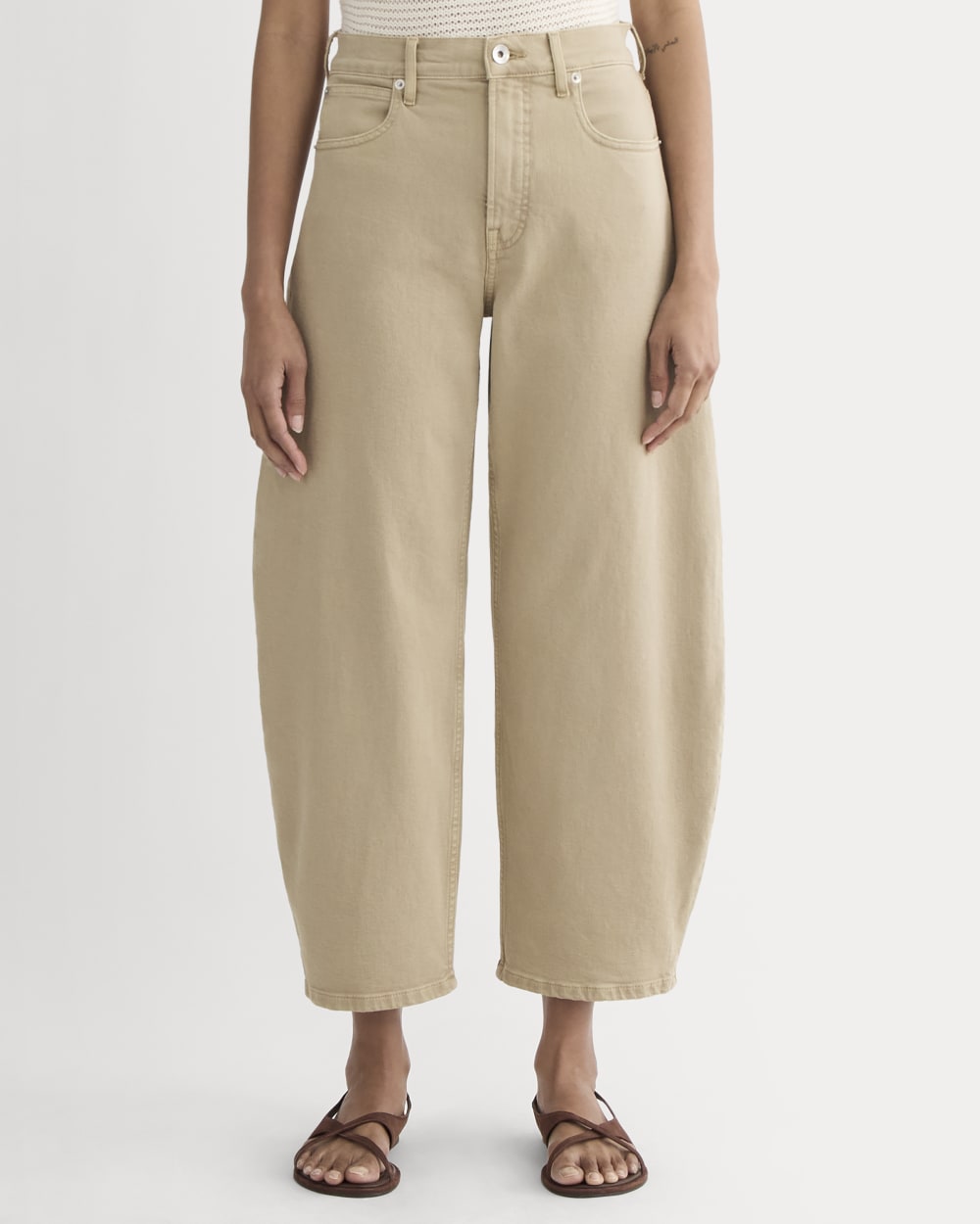 The Way-High® Curve Jean | Garment-Dyed Tan | 27 Inseam - Image 3