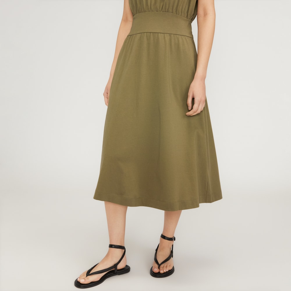 The Organic Cotton Waisted Dress | Kalamata - Image 6