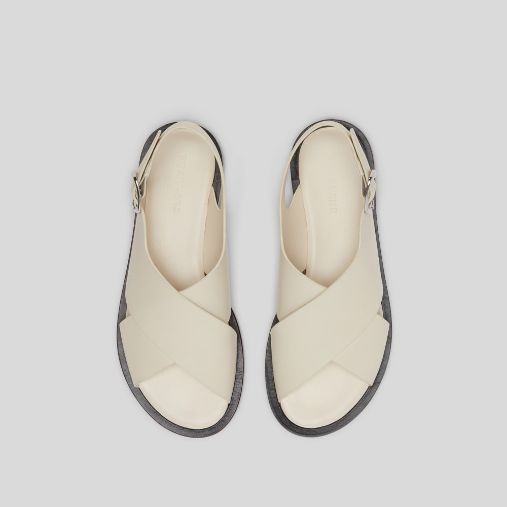 The City Crossover Sandal | Parchment - Image 4