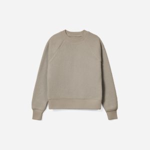 The ReNew Fleece Raglan Sweatshirt | Sandstone