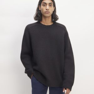 The Cloud Crewneck Sweater | Black