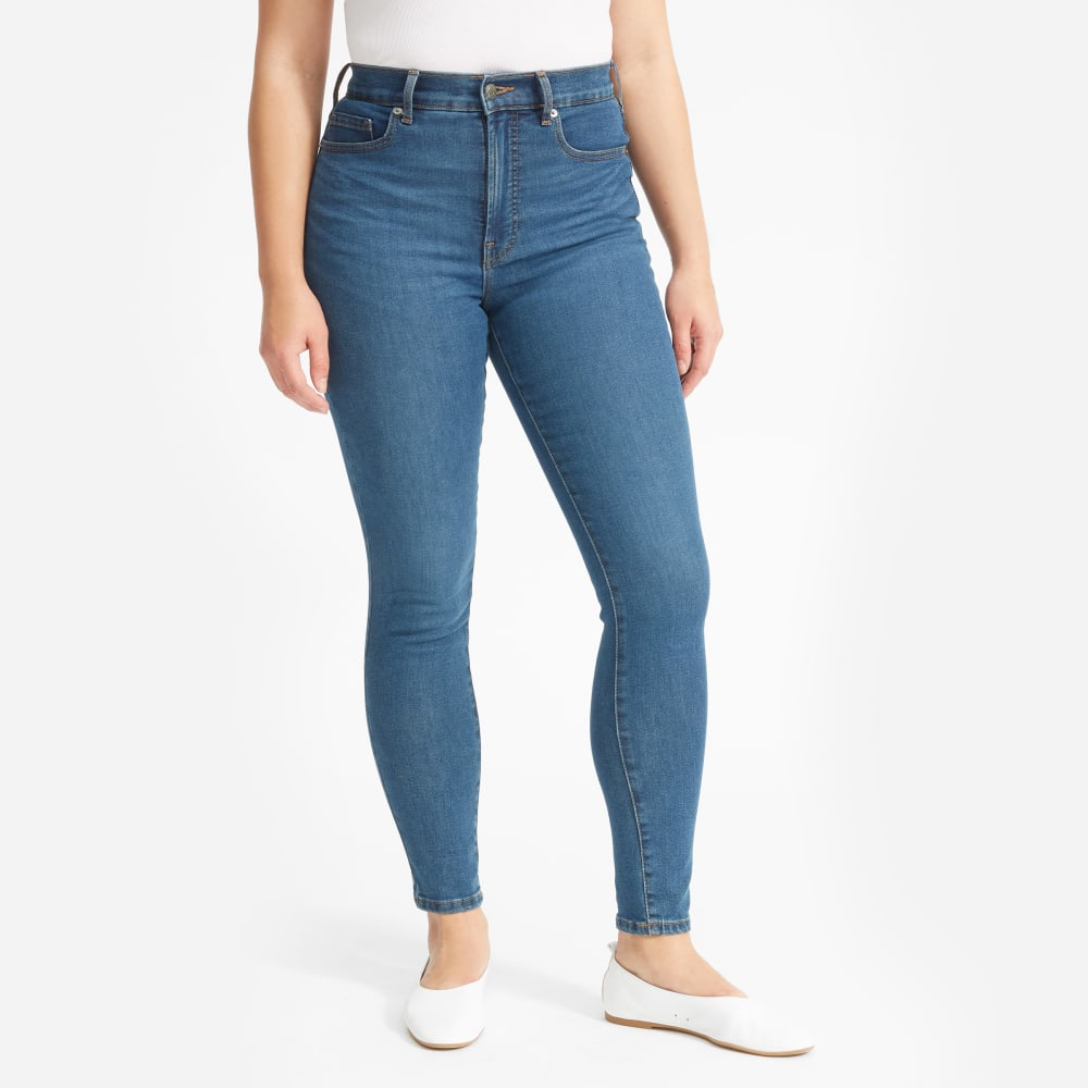 The Authentic Stretch High-Rise Skinny | Mid Blue | 26.5 Inseam - Image 11