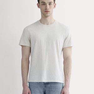 The Essential Organic Crew | Heathered Oat