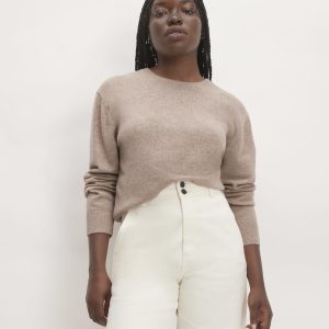 The Classic Crew in Cashmere | Toasted Sesame
