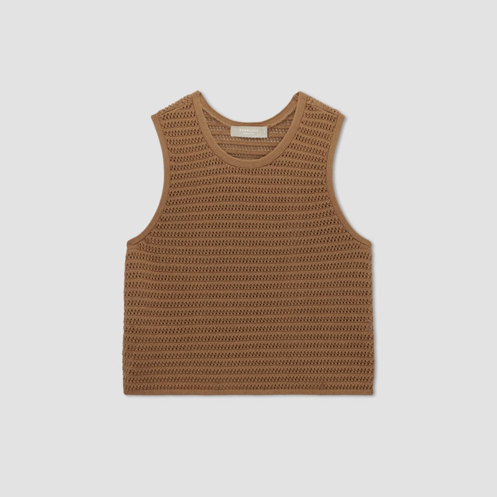 The Crochet Knit Cami | Toasted Coconut - Image 2