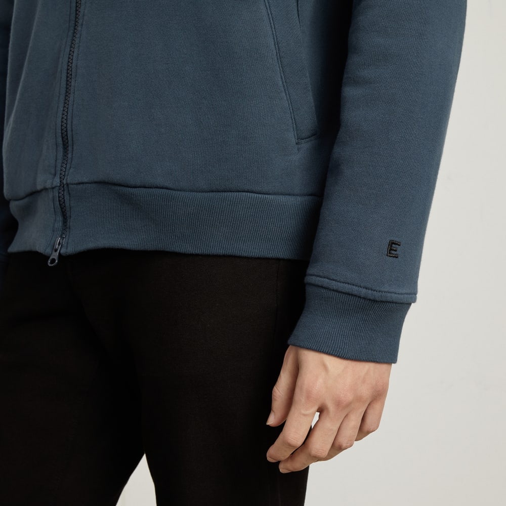 The Track Bomber Jacket | Kingfisher Blue - Image 6