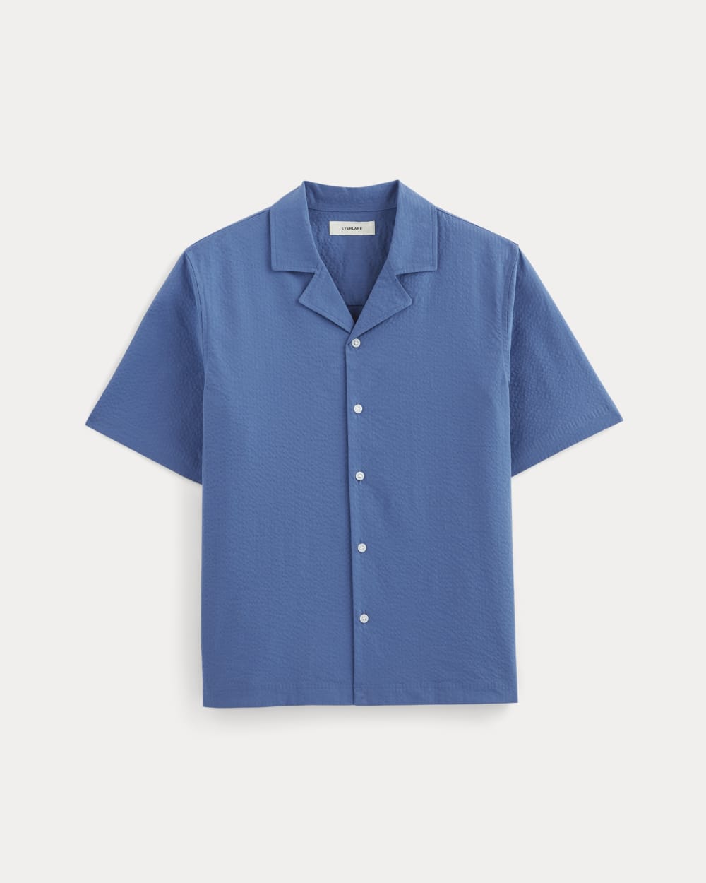 The Seersucker Resort Shirt | Soft Cobalt - Image 2