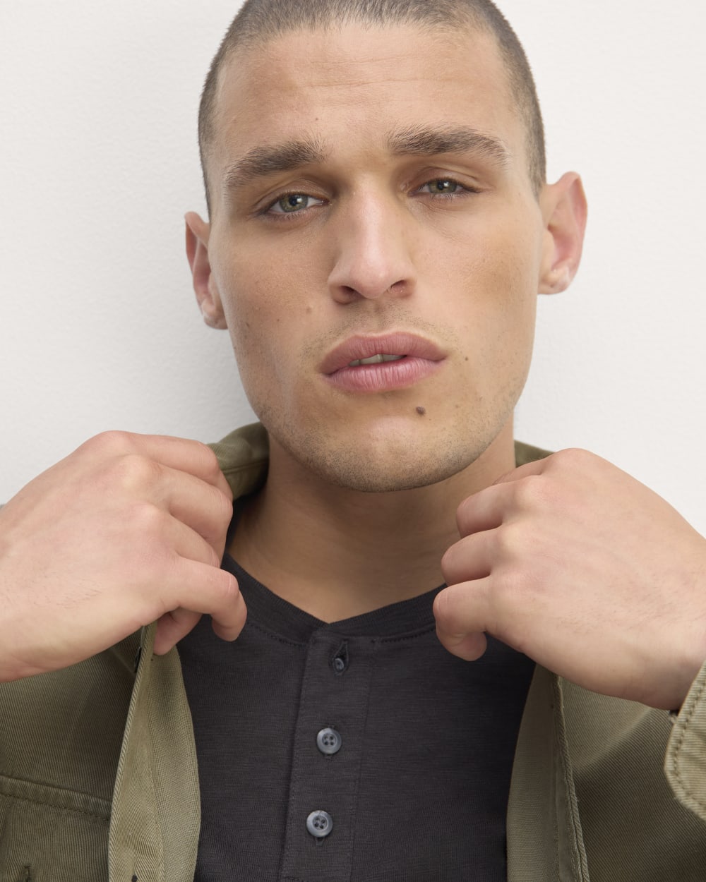 The Utility Shirt Jacket in Buttersoft | Kalamata - Image 4