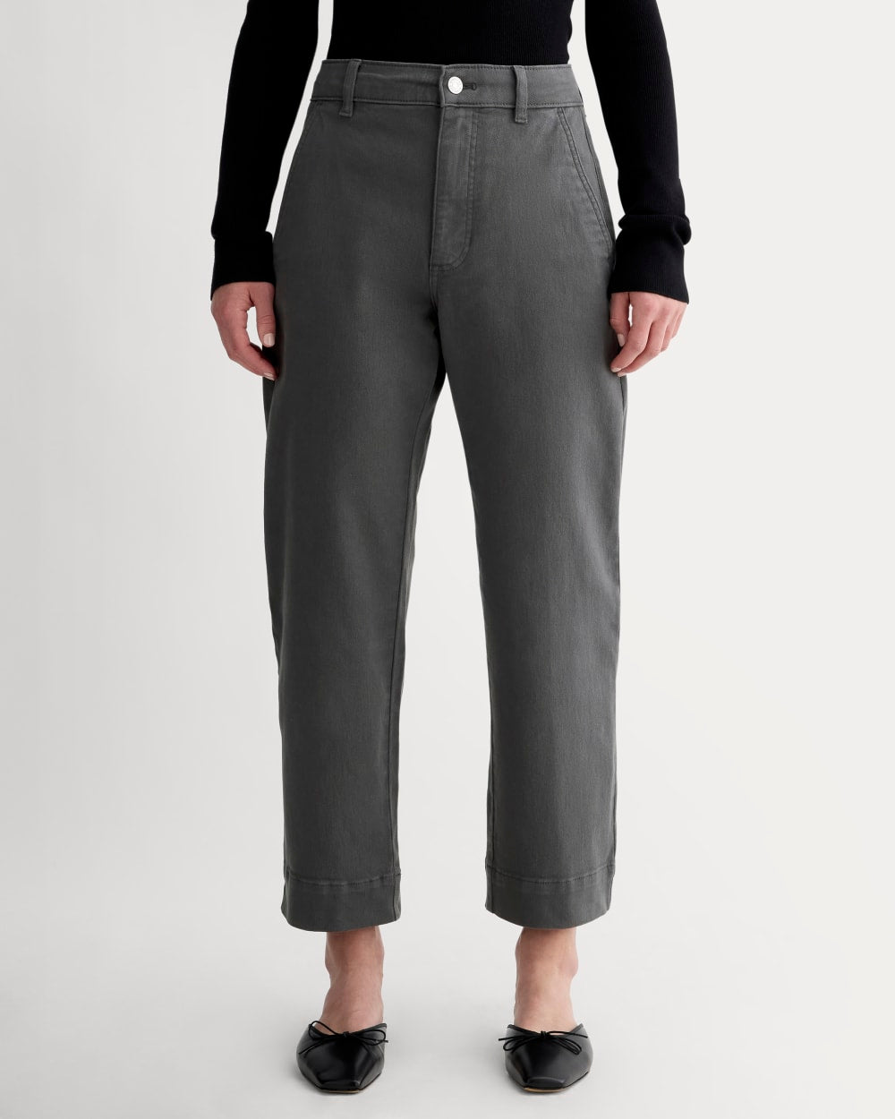 The Utility Straight-Leg Pant | Graphite | 26.5 Inseam - Image 3
