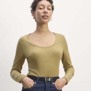 The Shimmy Long-Sleeve Tee | Fennel Seed