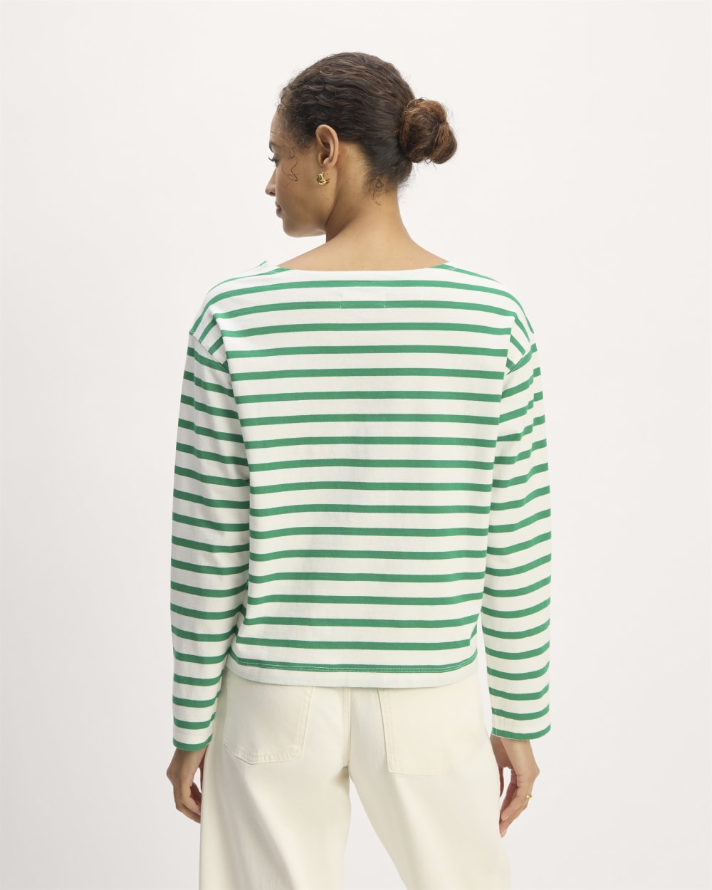 The Mariner Tee | Bone / Grass Green - Image 6