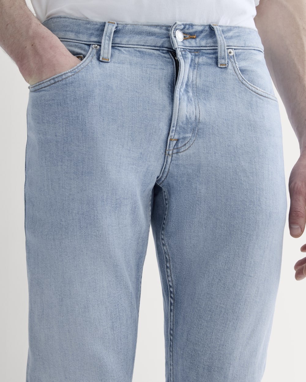 The Selvedge Slim-Fit Jean | Clear Sky Blue - Image 4
