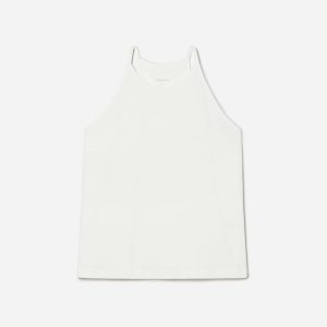 The Hemp Cutaway Tank | White