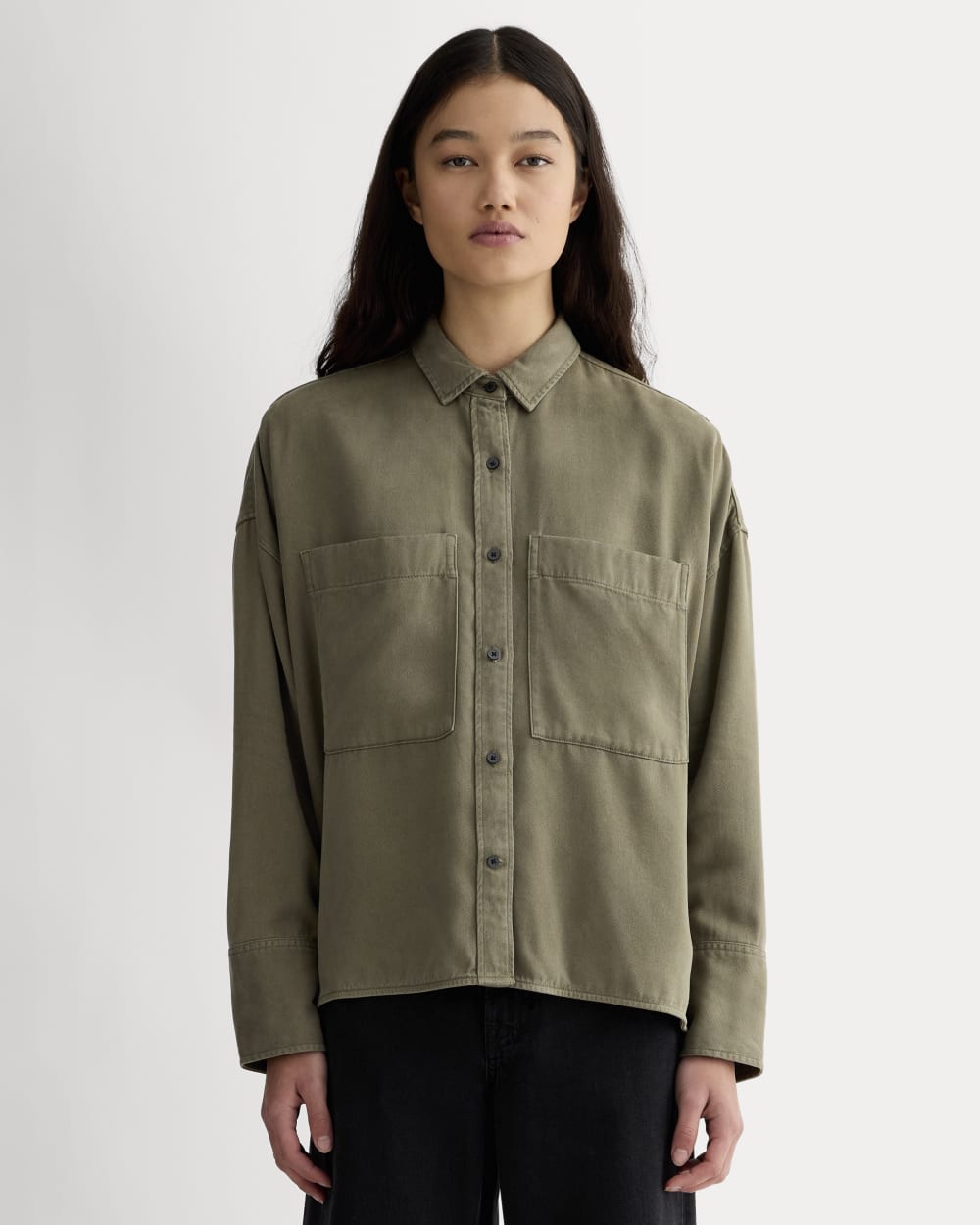 The Boxy Overshirt in Buttersoft | Kalamata
