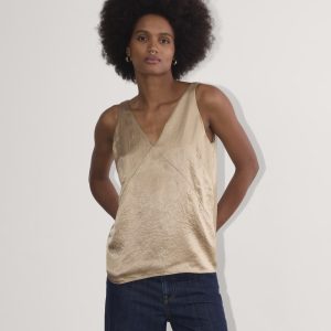 The Satin Tank | Champagne
