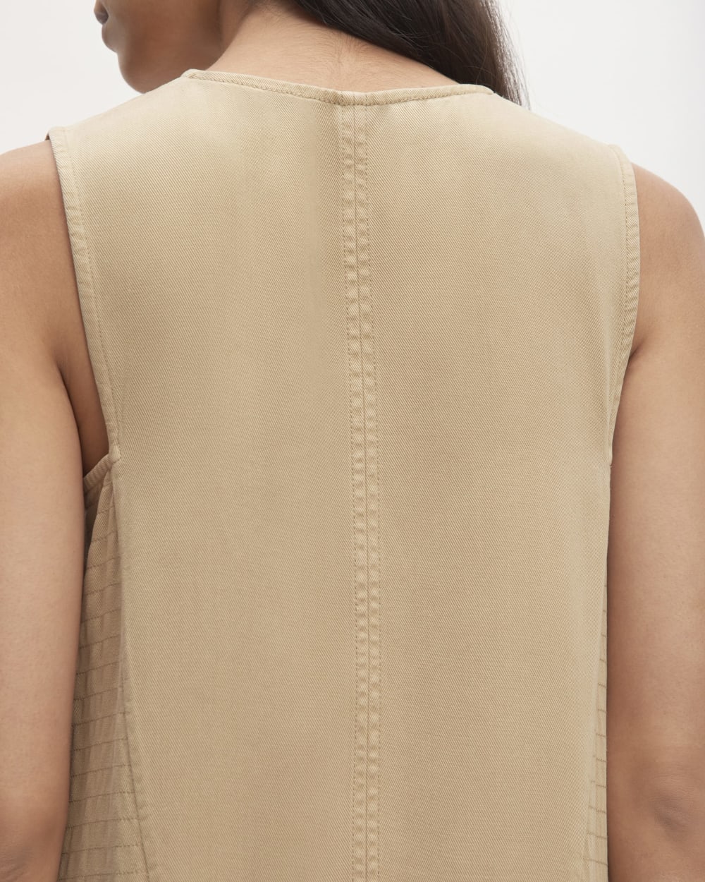 The TENCEL? V-Neck Dress | Cornstalk - Image 5