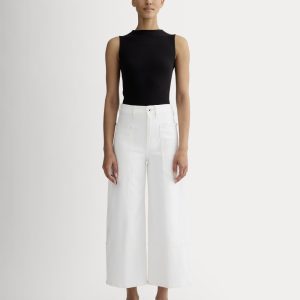 The Way-High® Gardener Cropped Jean | Ecru