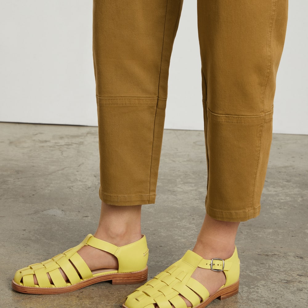The Utility Barrel Pant | Golden Brown | Tall - Image 9