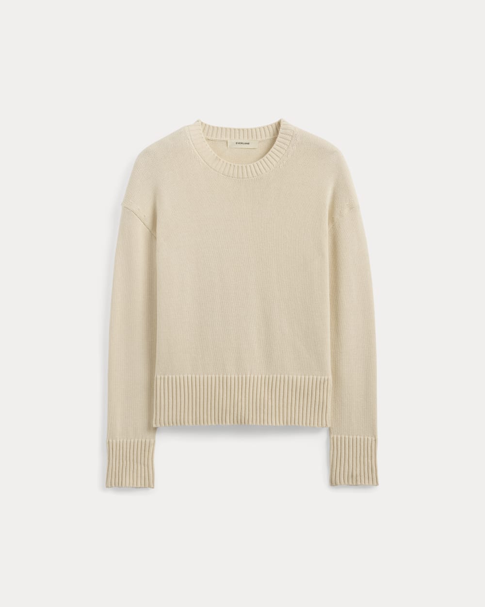 The Boxy Sweater in Everyday Cotton | Canvas - Image 2