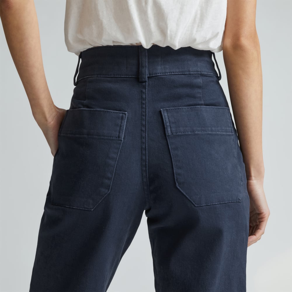 The Organic Straight-Leg Pant | Navy - Image 5
