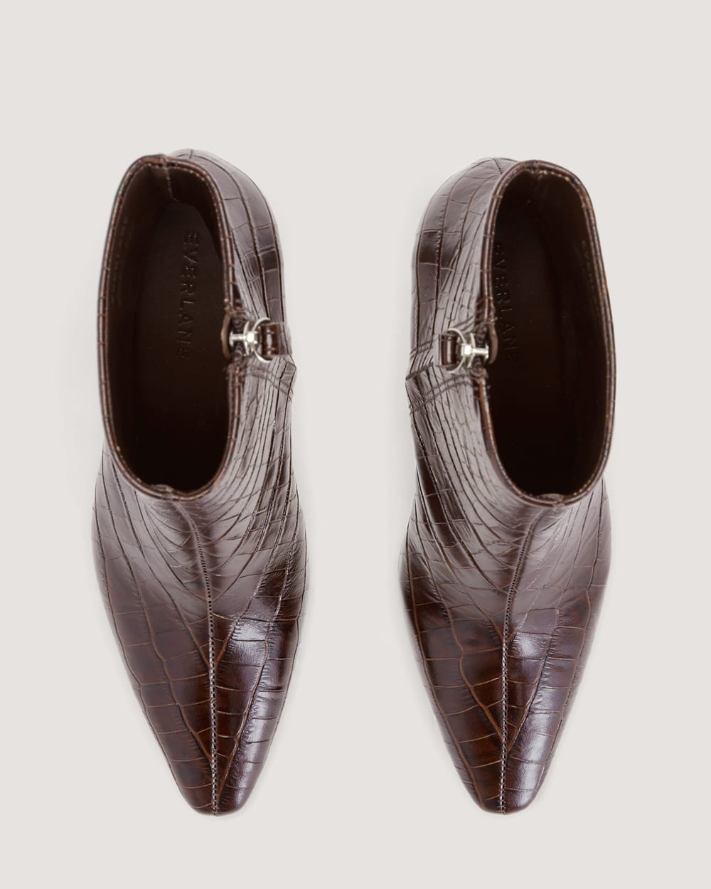 The Short Banana Boot | Brown Crocodile - Image 5