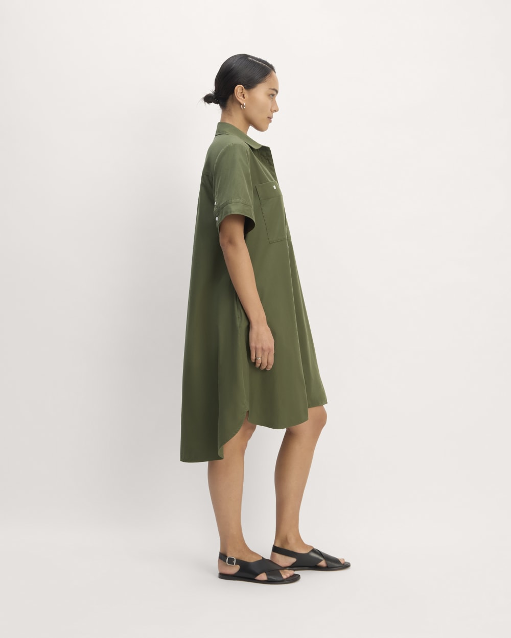 The Daytripper Dress | Military Olive - Image 3
