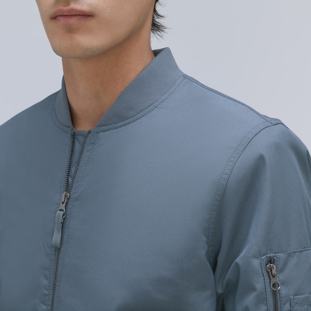 The Bomber Jacket | Uniform | Faded Blue - Image 6