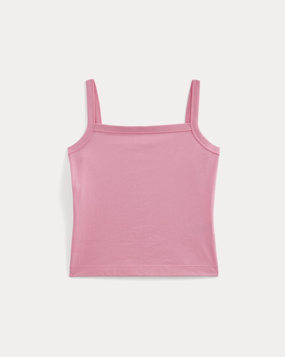 The Essential Square-Neck Tank | Deep Pink - Image 2