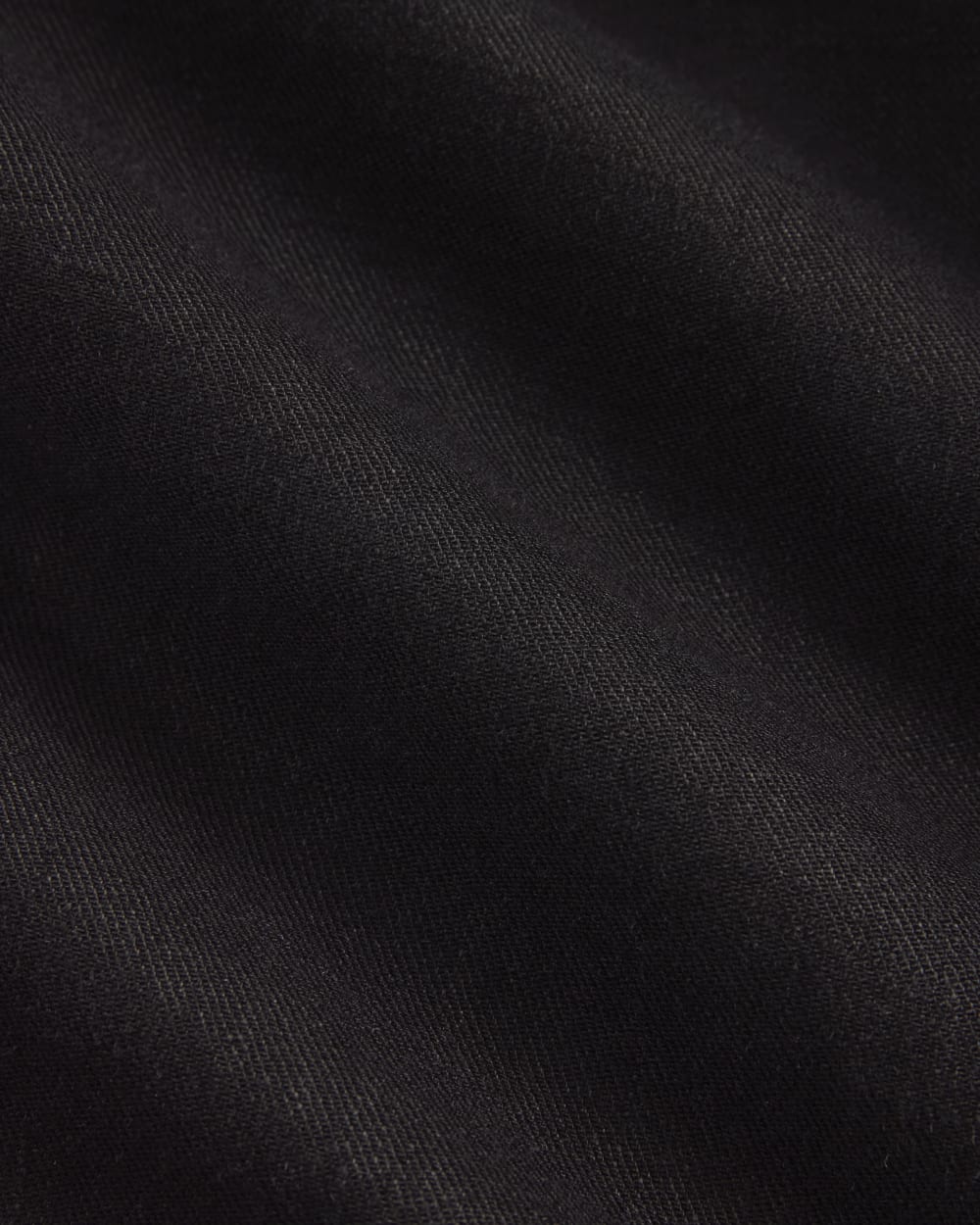 The Vest in Stretch Linen | Black - Image 6