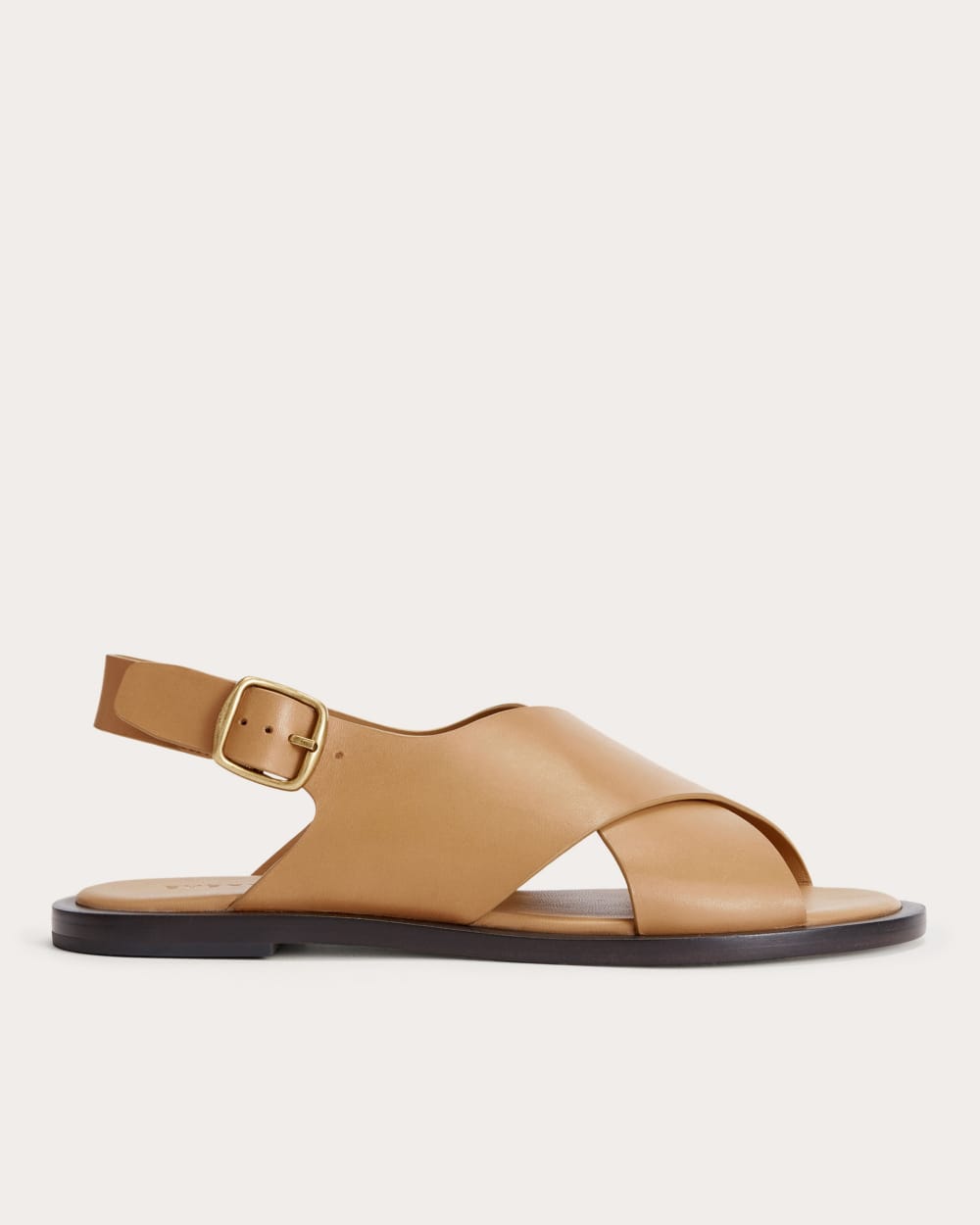 The City Crossover Sandal | Light Taupe
