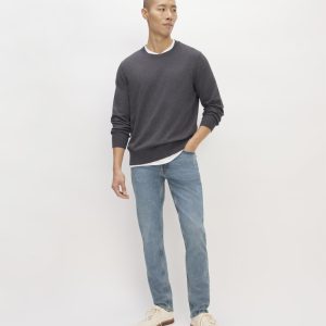 The Organic Cotton Slim-Fit Jean | Faded Sky Blue