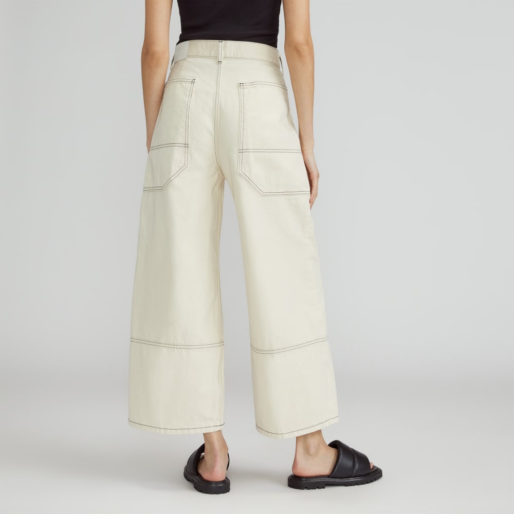 The Way-High® Gardener Cropped Jean | Ecru - Image 6