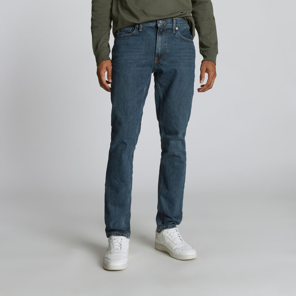 The Organic Cotton Slim-Fit Jean | Faded Indigo - Image 3