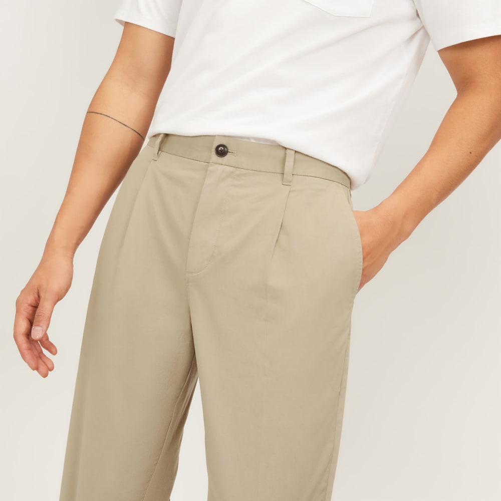 The Pleated Air Chino | Trench Coat Khaki - Image 4