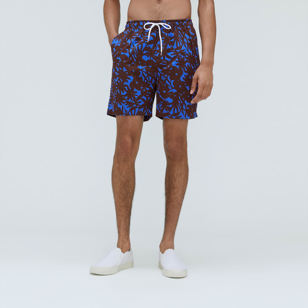 The ReNew Swim Short | Chicory Floral - Image 3