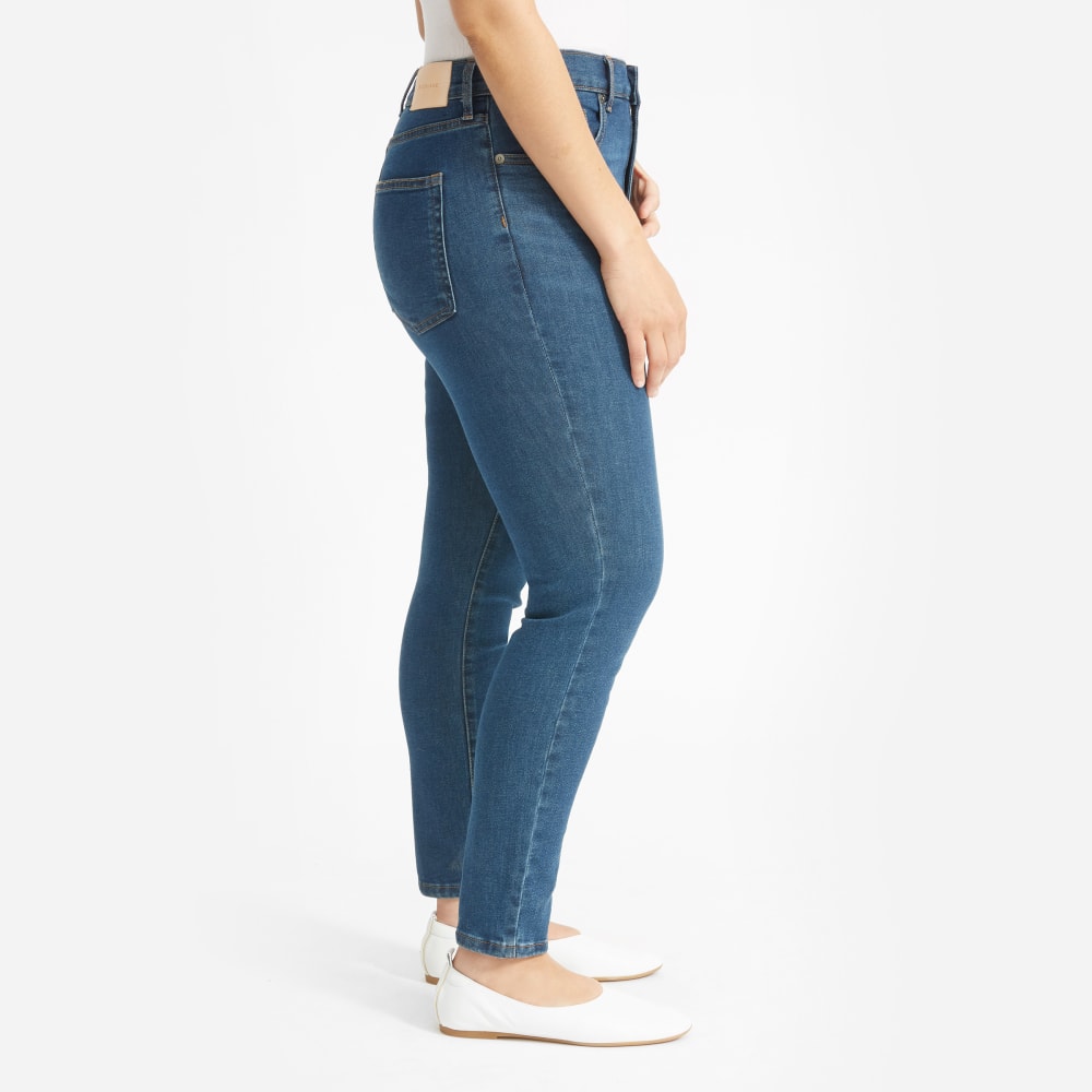 The Authentic Stretch High-Rise Skinny | Mid Blue | 26.5 Inseam - Image 7