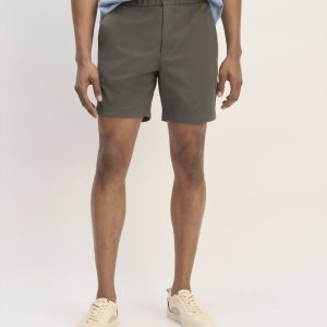 The Pull-On Performance Chino Short | Slate Grey