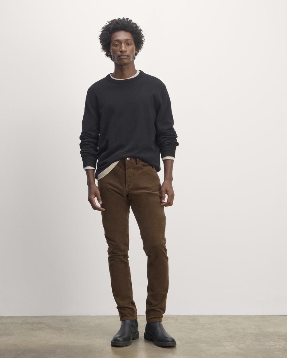 The 5-Pocket Pant in Corduroy | Cocoa