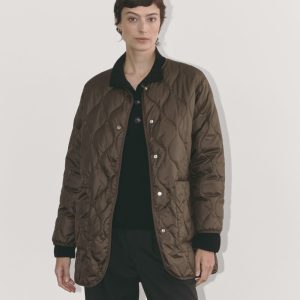 The Quilted Liner | Earth Brown