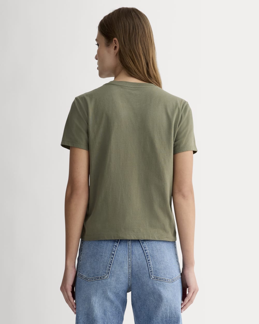The Organic Cotton Box-Cut Pocket Tee | Kalamata | Pocket - Image 4