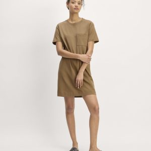 The Organic Cotton Weekend Tee Dress | Toasted Coconut