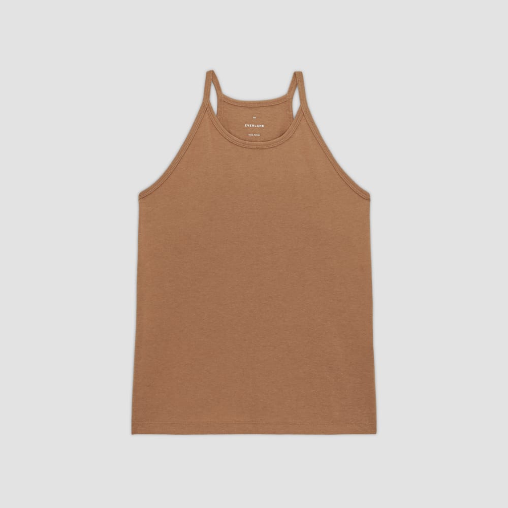 The Hemp Cutaway Tank | Carob Brown - Image 2