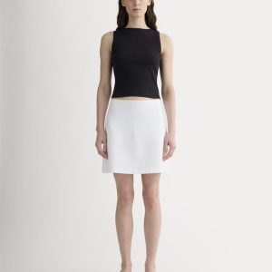 The Dream Mini Skirt | White