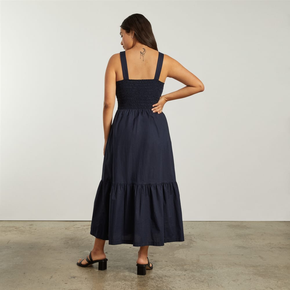 The Smock Dress | Deep Navy - Image 3